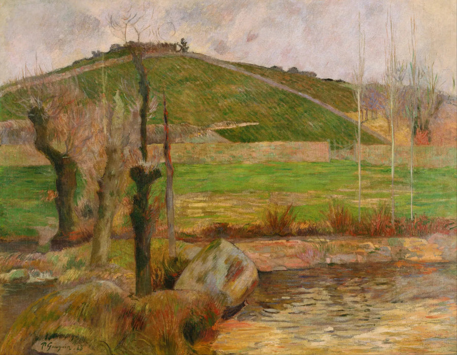 L'Aven en contre bas de la Montagne Sainte-Marguerite - Paul Gauguin