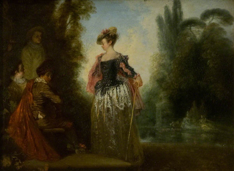 L'aventuriere - Antoine Watteau