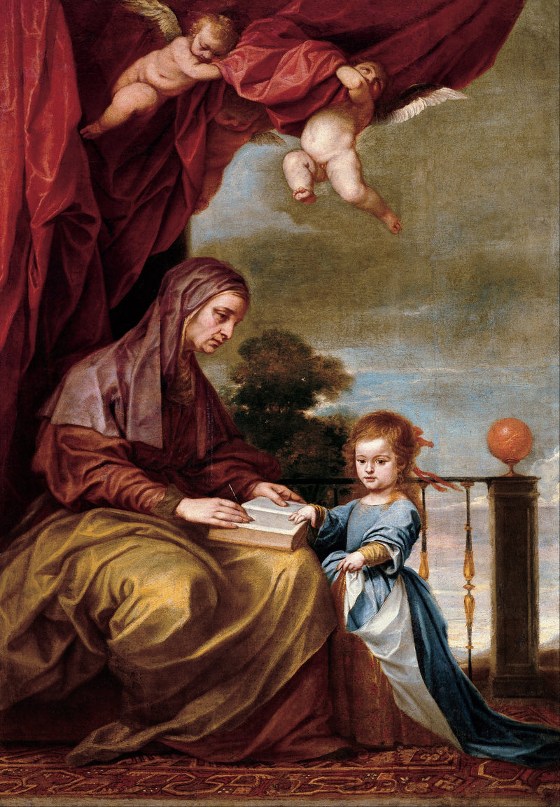 L'Éducation de la Vierge - Alonso Cano
