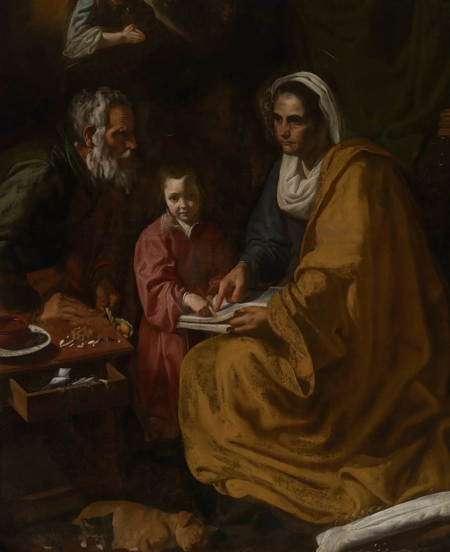 L’Éducation de la Vierge - Diego Velázquez