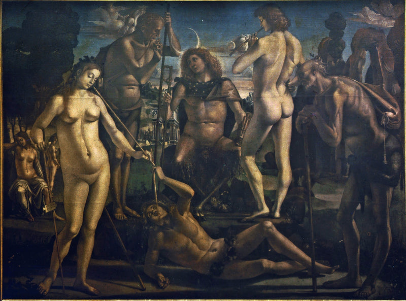 L'Éducation de Pan - Luca Signorelli