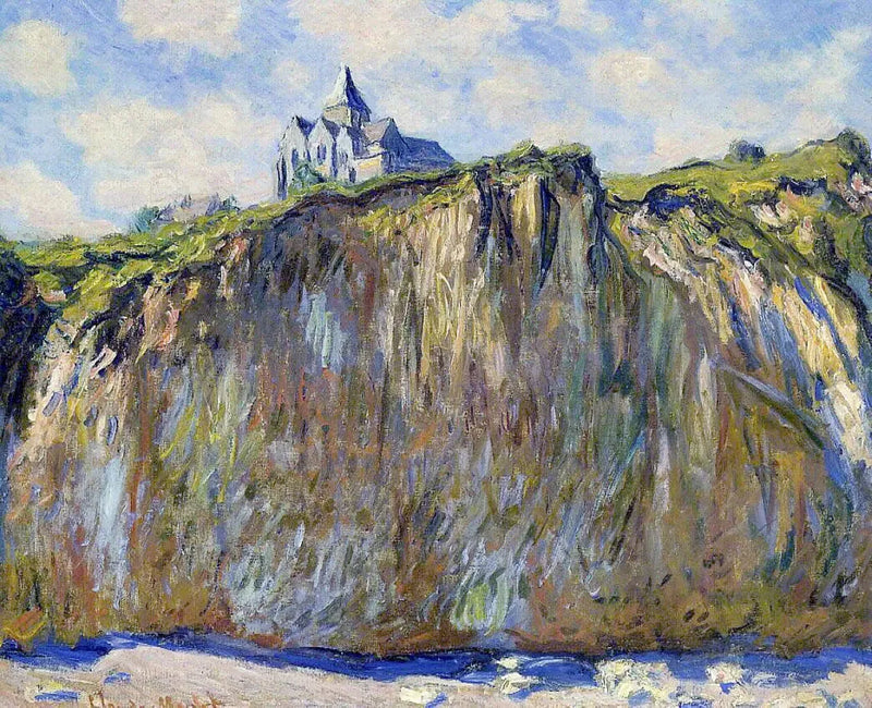 L'église de Varengeville, effet matinal - Claude Monet