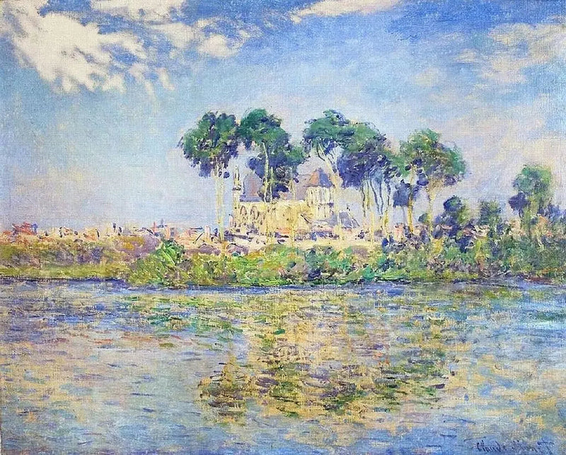 L'église de Vernon - Claude Monet