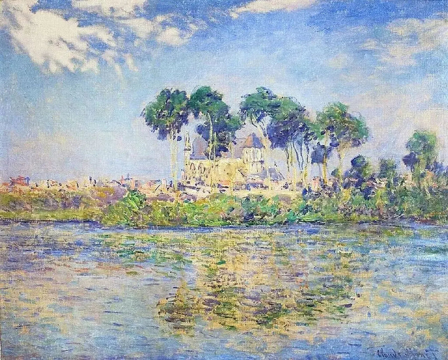 L'église de Vernon - Claude Monet