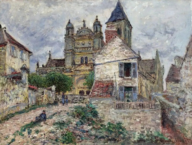 L'église de Vetheuil - Claude Monet
