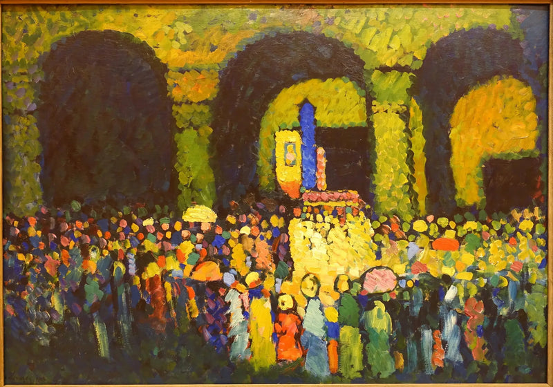 L'église Saint-Louis de Munich - Vassily Kandinsky
