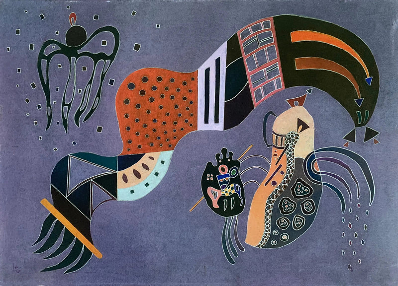L'Élan tempéré - Vassily Kandinsky
