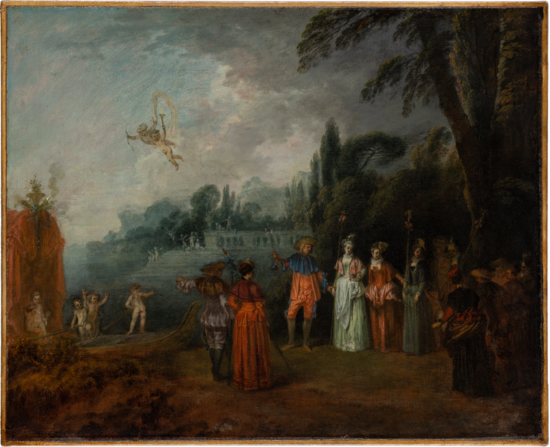 L'Embarquement pour Cythère - Antoine Watteau