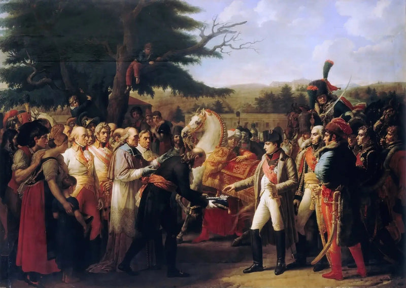 L'Empereur recevant les clefs de Vienne - Anne-Louis Girodet