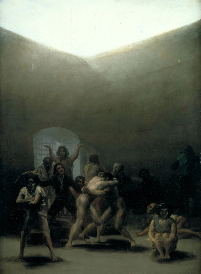 L'Enclos des fous - Francisco de Goya