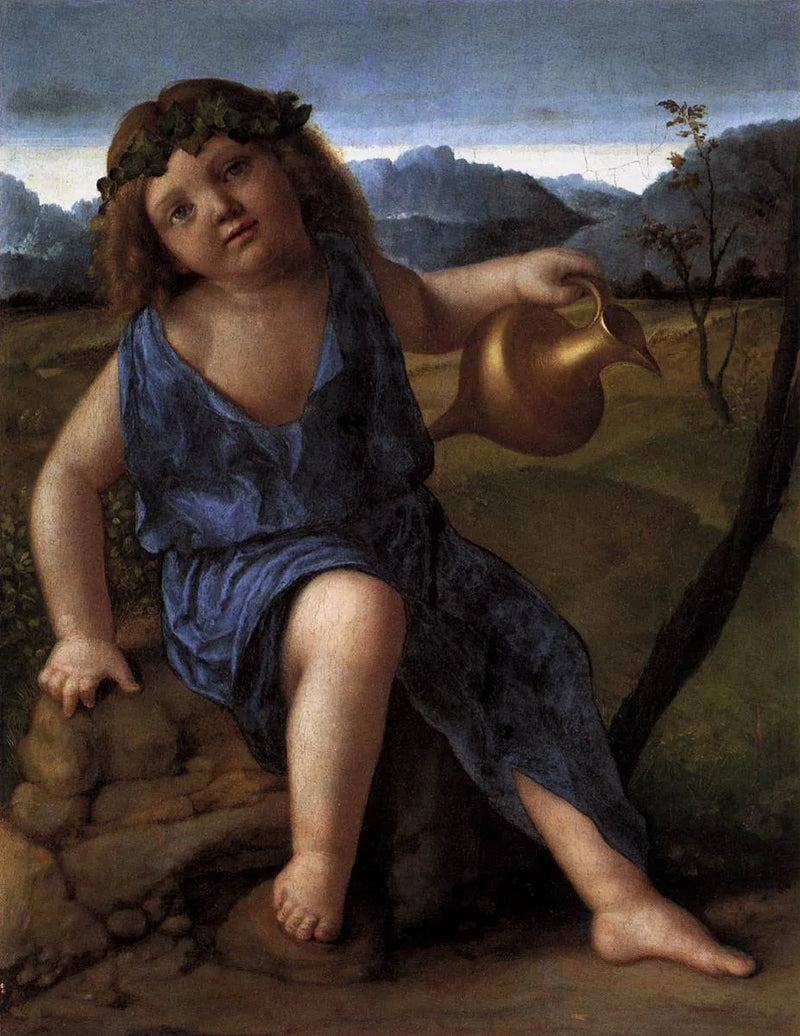 L'enfant Bacchus - Giovanni Bellini