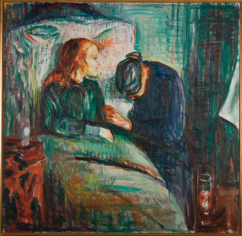 L'Enfant malade - Edvard Munch