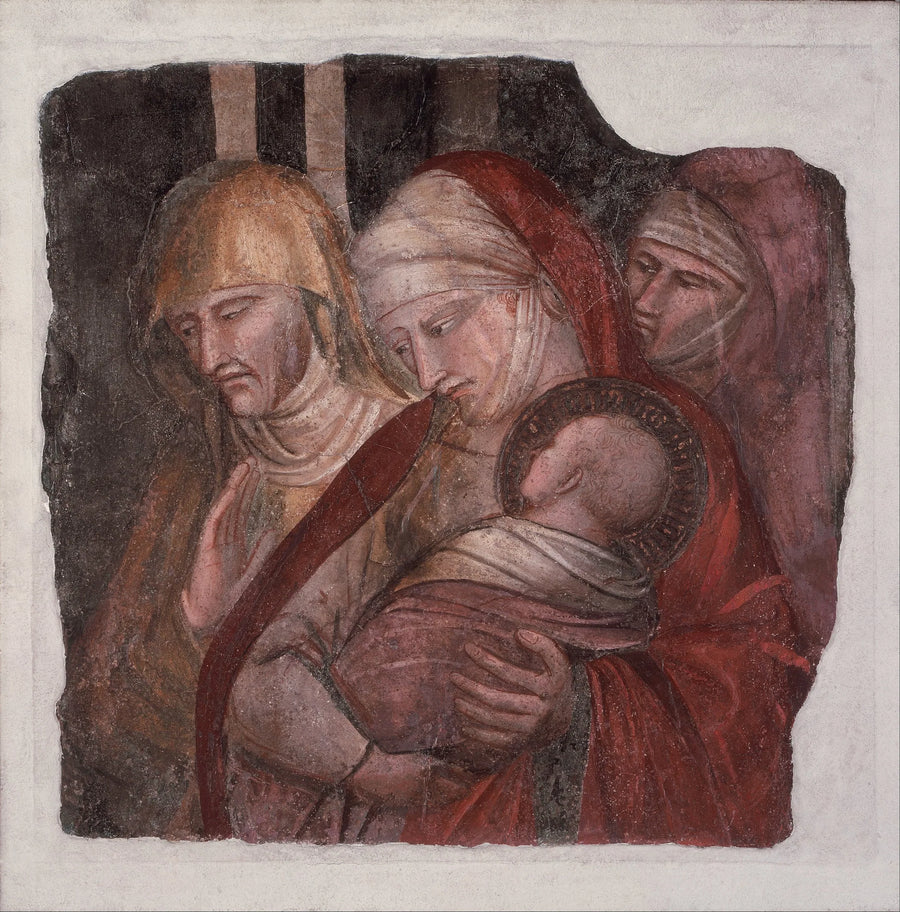 L'Enfant saint Jean-Baptiste présenté à Zacharie - Spinello Aretino