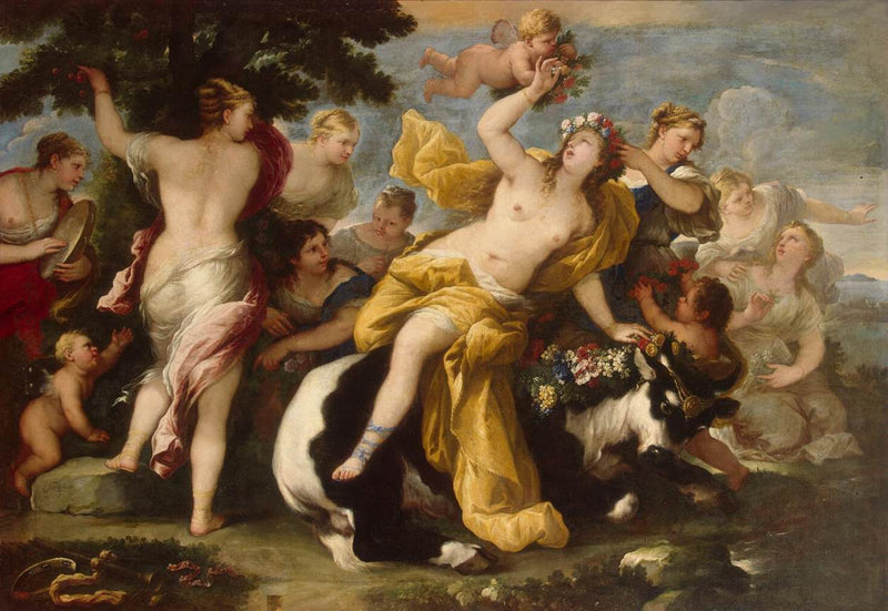 L'Enlèvement d'Europe - Luca Giordano
