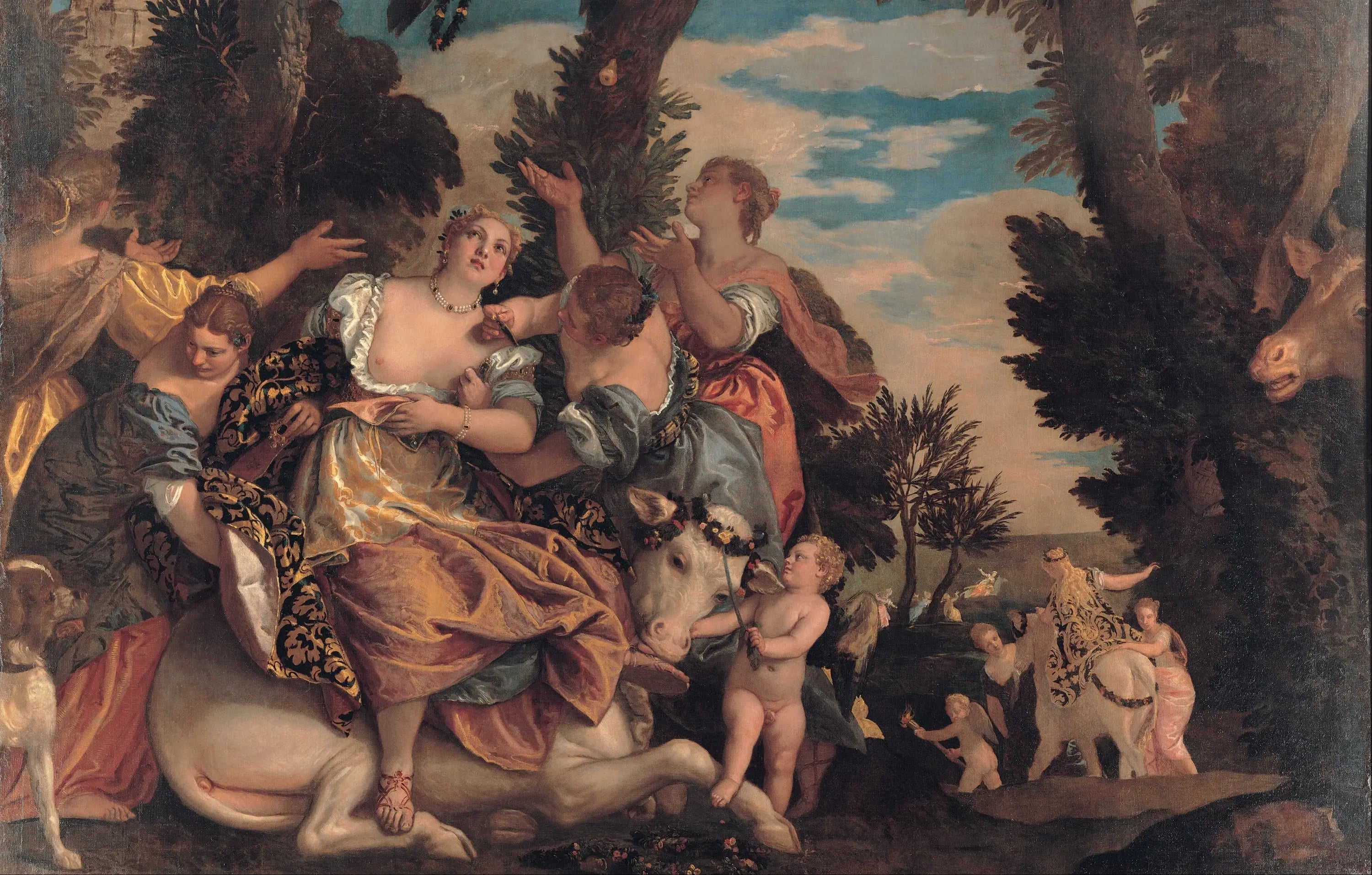 L’enlèvement d’Europe - Paul Véronèse - Alpha Reproduction