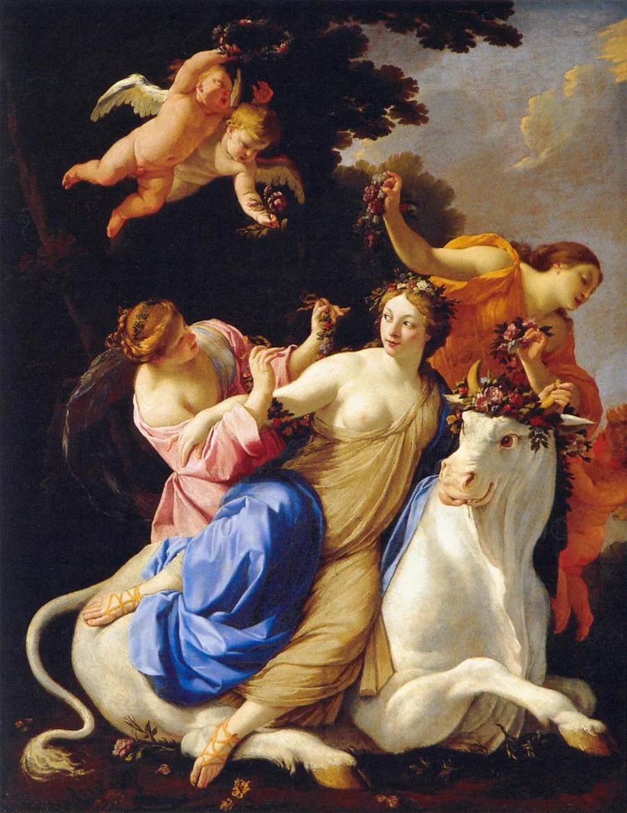 L'Enlèvement d'Europe - Simon Vouet