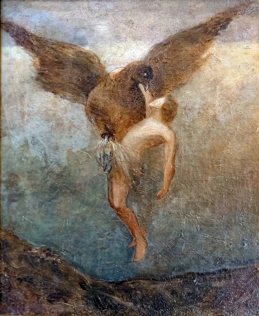 L'Enlèvement de Ganymède - Odilon Redon