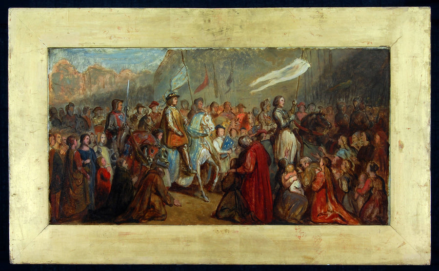 L'entrée de Jeanne d'Arc et de Charles VII à Reims - Ary Scheffer