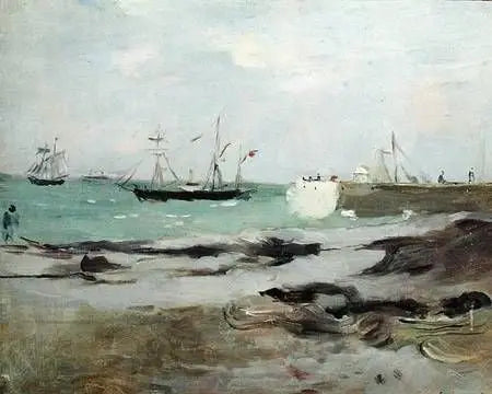 L'entrée du port - Berthe Morisot
