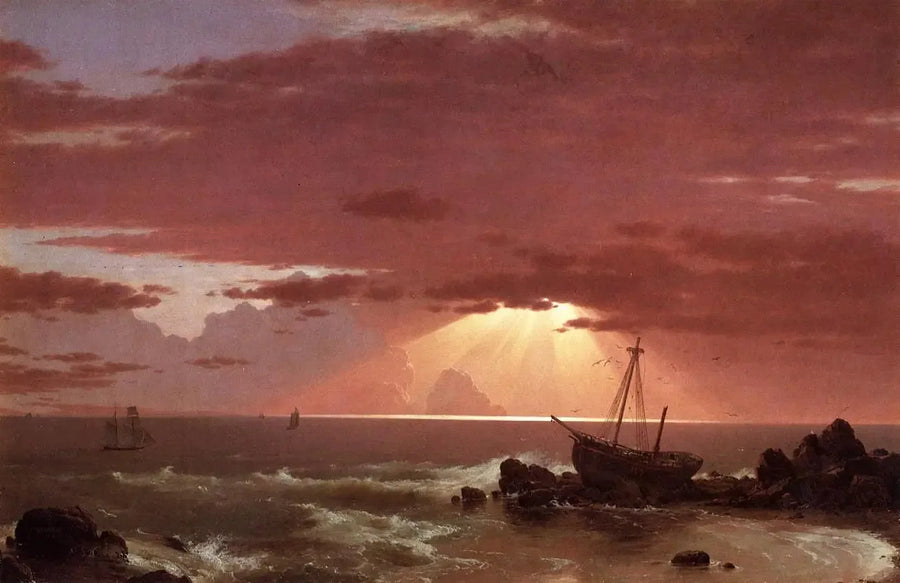 L'Épave - Frederic Edwin Church
