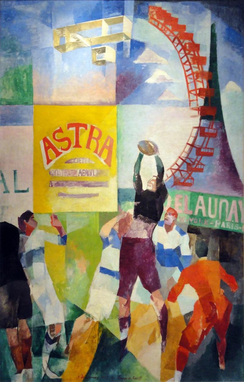 L'Équipe de Cardiff - Robert Delaunay