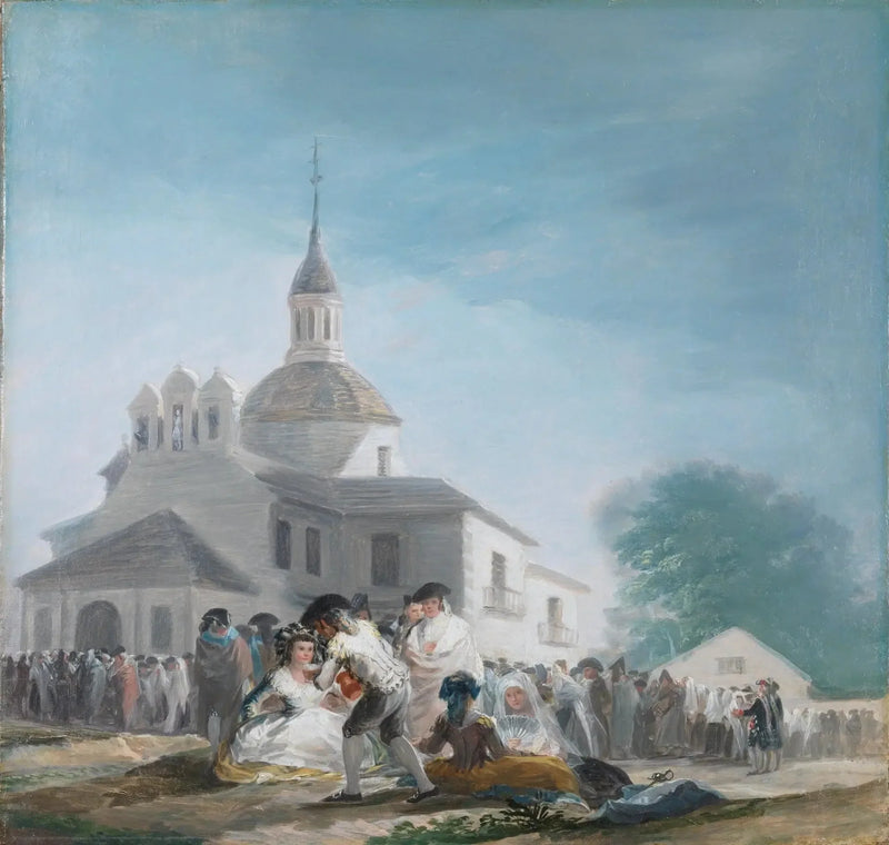 L'Ermitage de Saint Isidore - Francisco de Goya