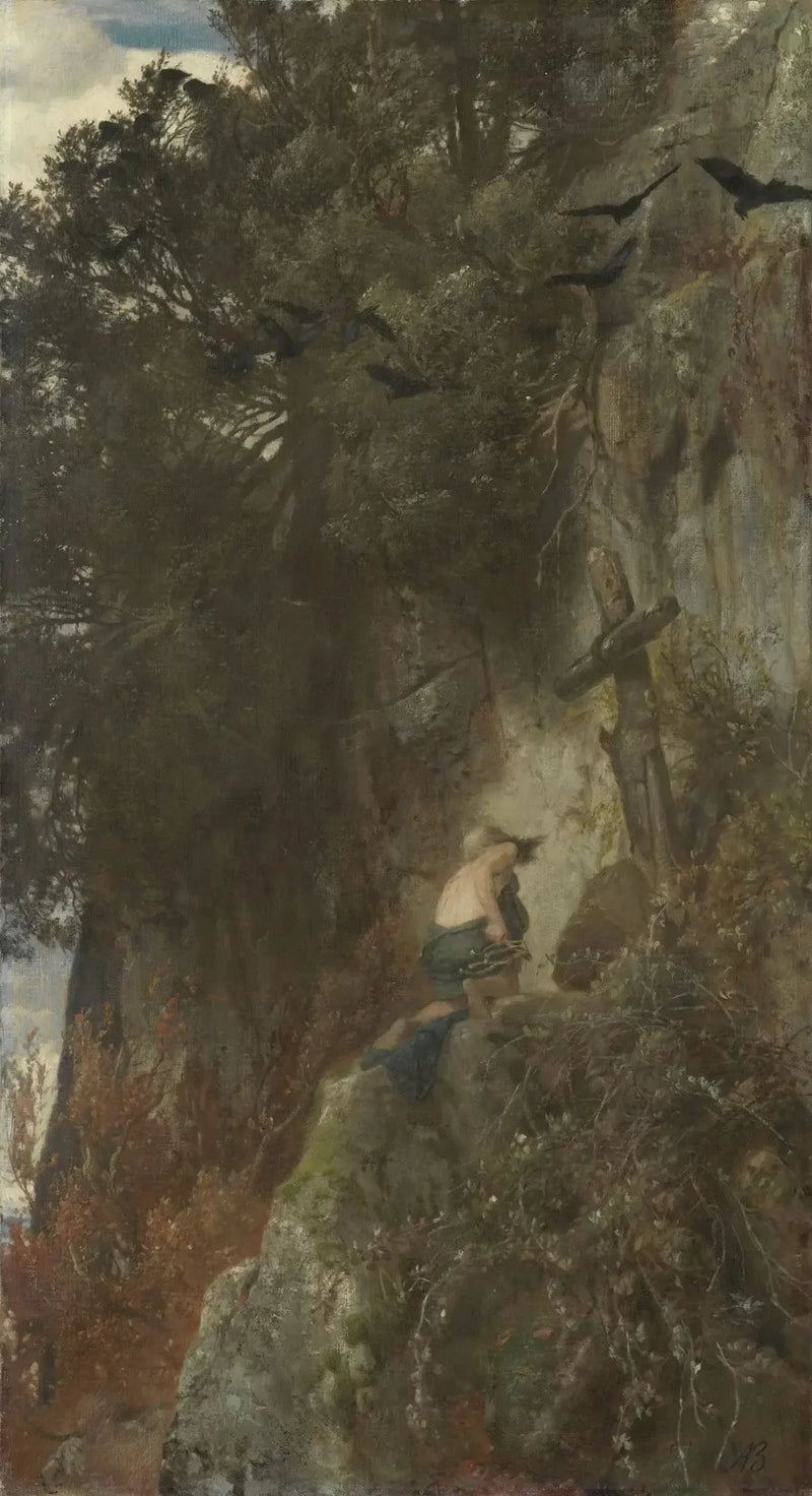 L'ermite - Arnold Böcklin
