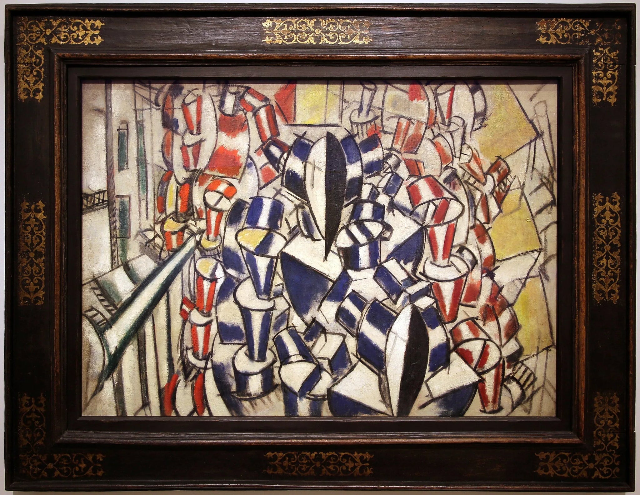 L'Escalier (Deuxième État) - Fernand Léger image 1 copie de tableau peinte à la main
