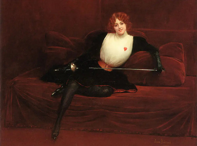 L'escrimeuse - Jean Béraud