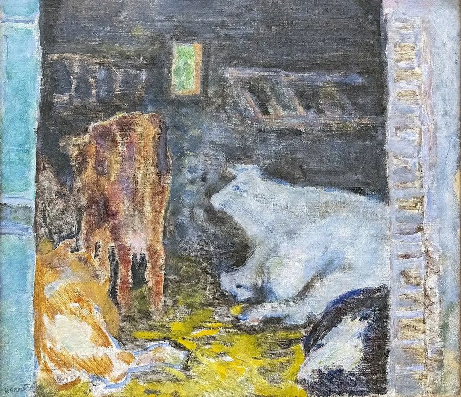 L'Étable - Pierre Bonnard