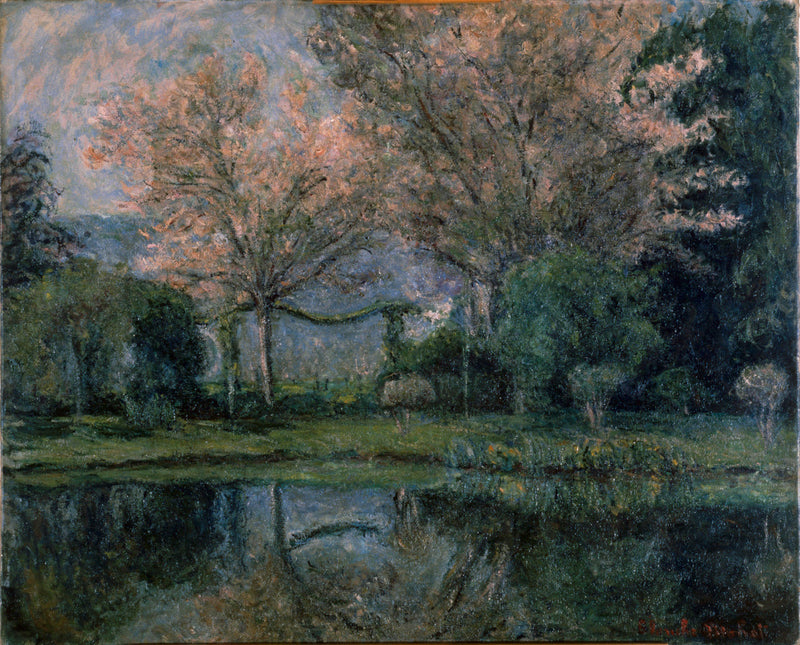 L'étang à Giverny - Blanche Hoschedé Monet