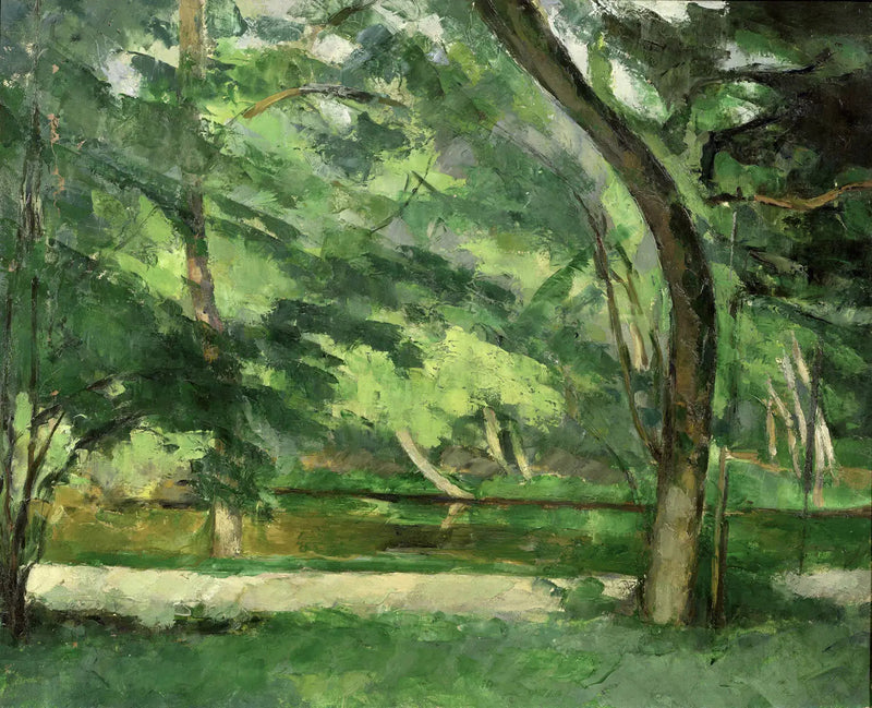 L'Étang des Sœurs à Osny, près de Pontoise - Paul Cézanne