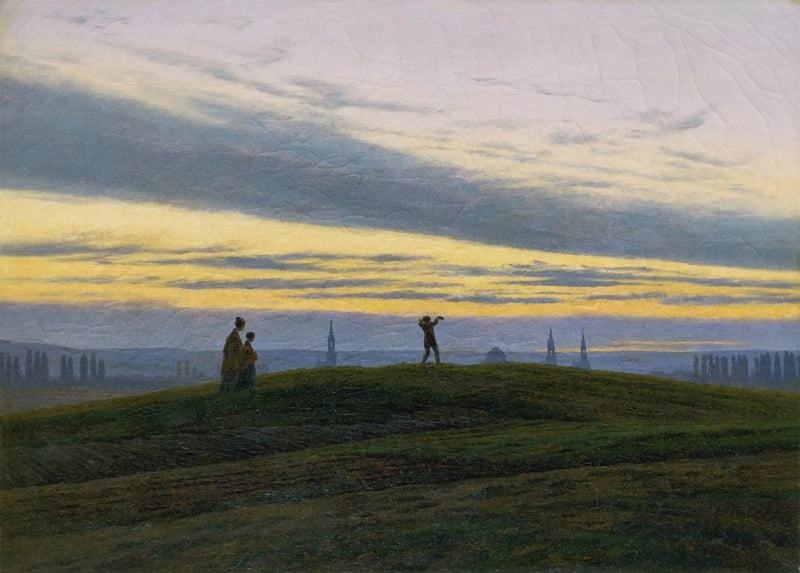 L'Étoile du soir - Caspar David Friedrich