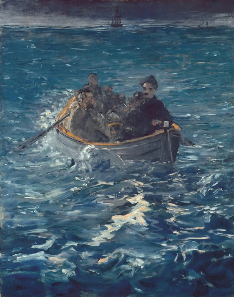 L'Évasion de Rochefort - Édouard Manet