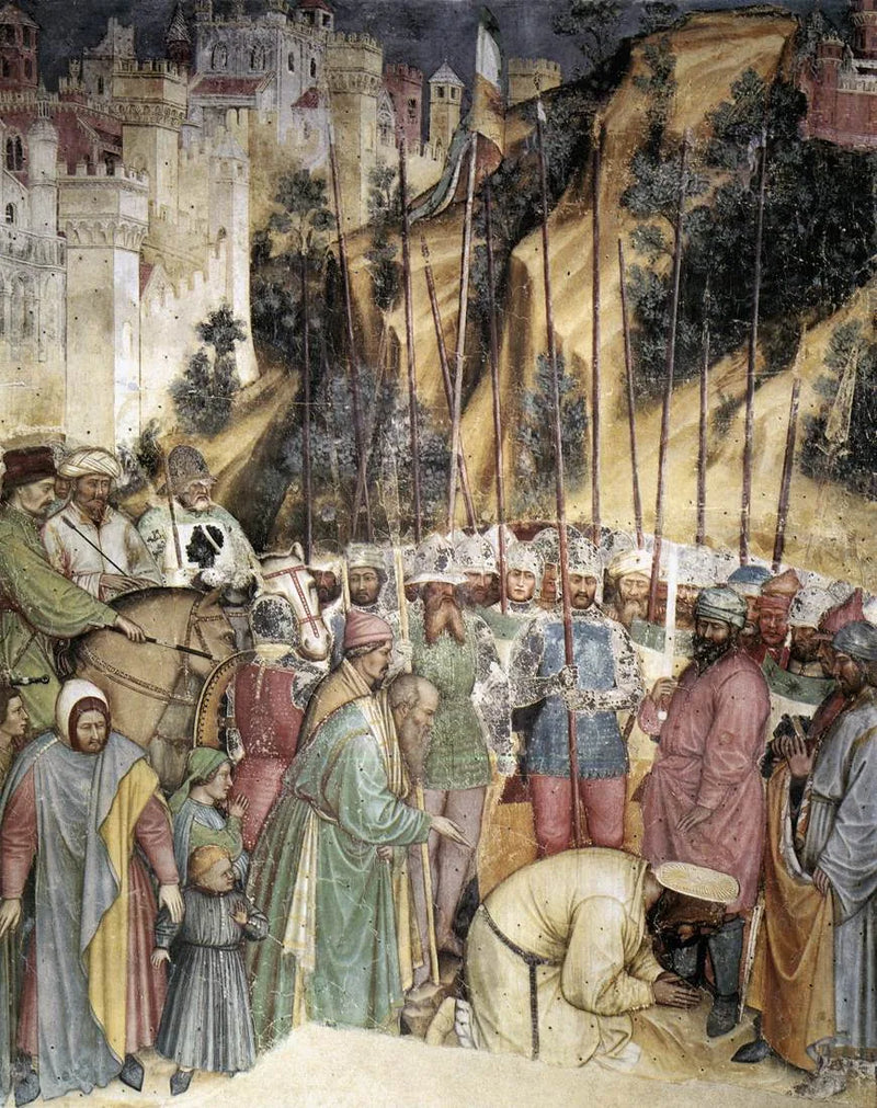 L'exécution de saint Georges - Altichiero da Zevio