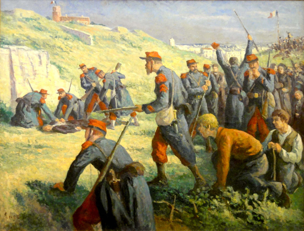 L’exécution de Varlin - Maximilien Luce - Alpha Reproduction