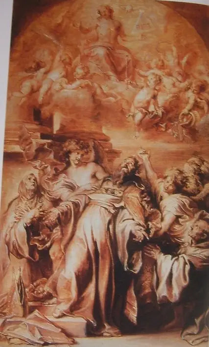 L'extase de saint Augustin - Antoine van Dyck