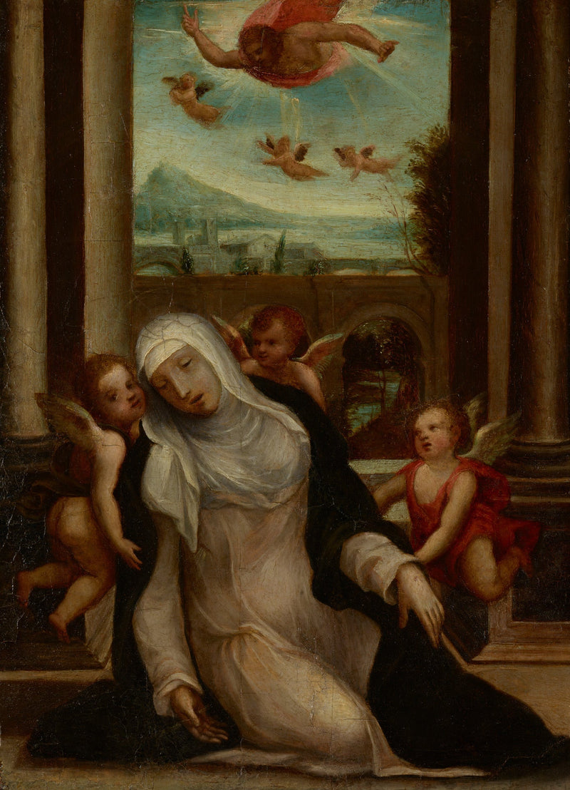 L'extase de sainte Catherine de Sienne - Il Sodoma (Giovanni Antonio Bazzi)