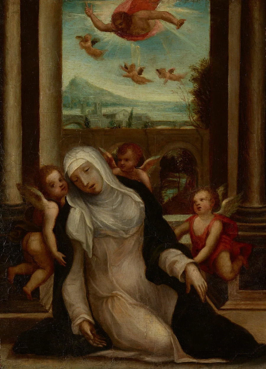 L'extase de sainte Catherine de Sienne - Il Sodoma (Giovanni Antonio Bazzi)