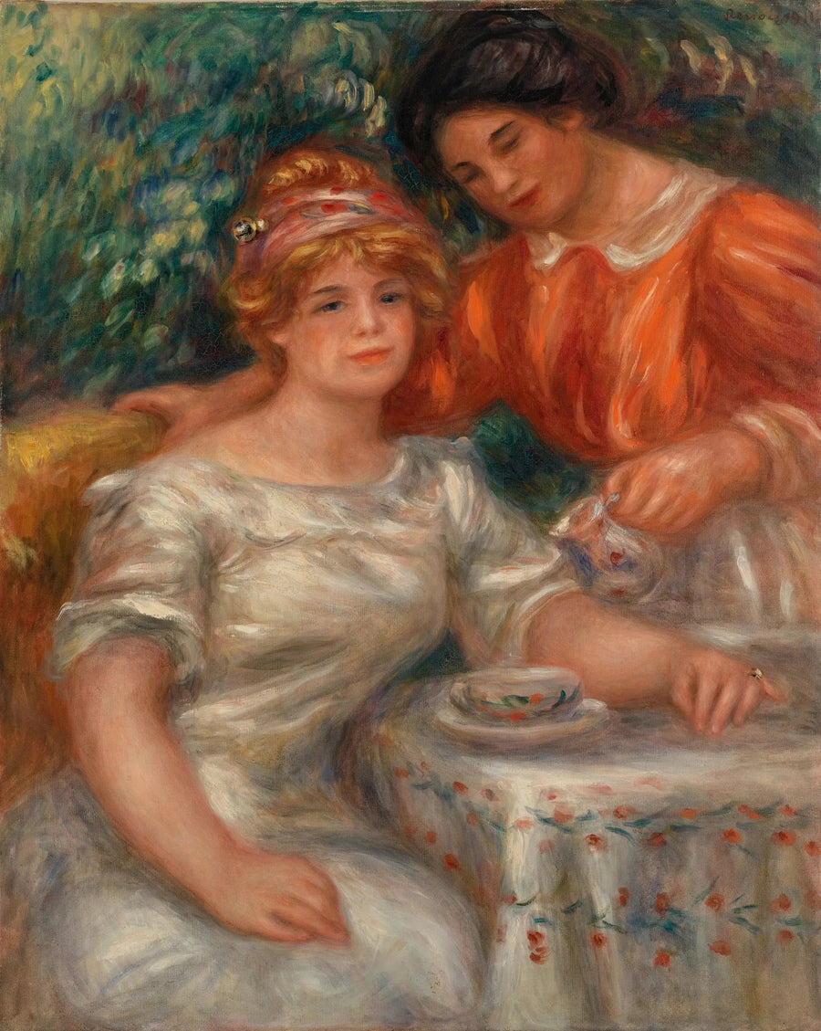 L'heure du thé - Pierre-Auguste Renoir