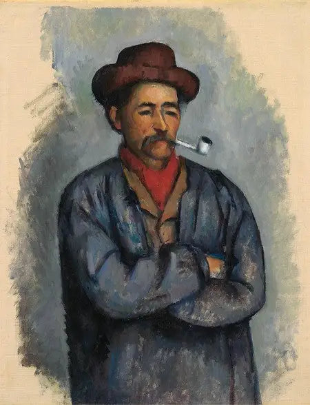 L'Homme à la pipe - Paul Cézanne