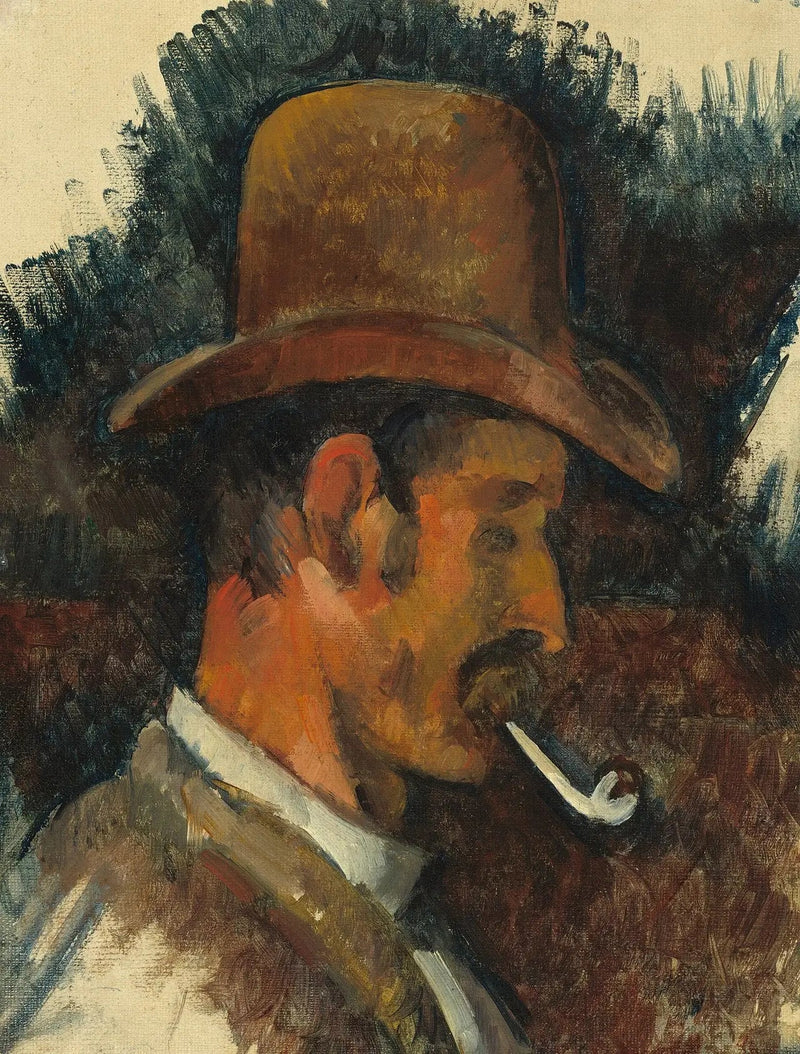 L'Homme à la pipe - Paul Cézanne