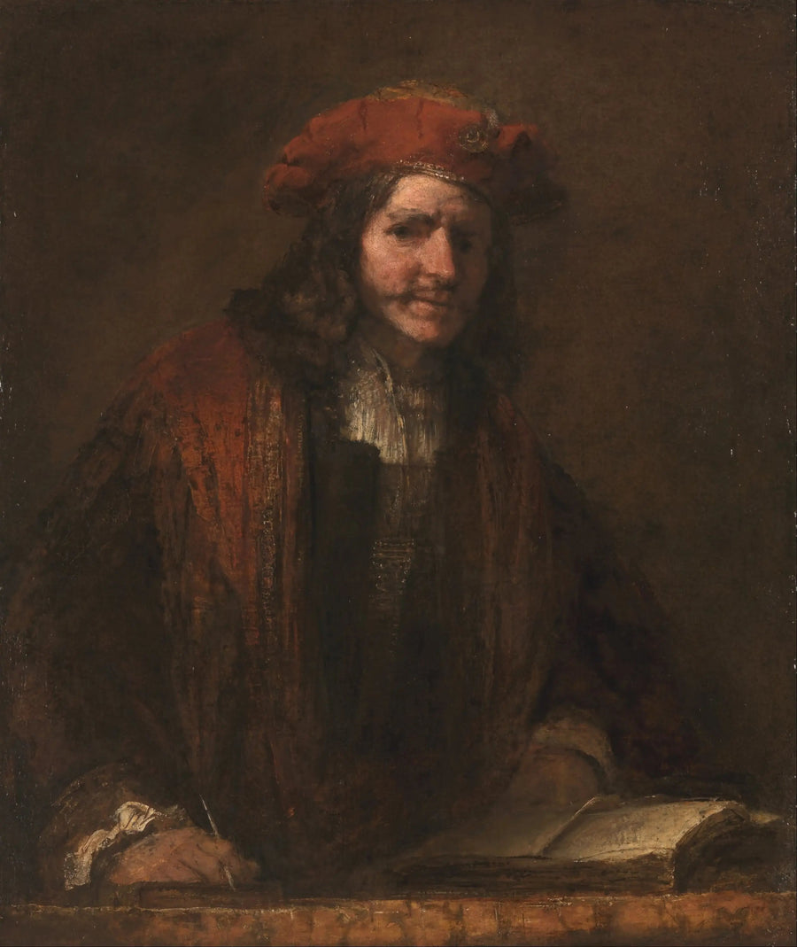 L'homme au bonnet rouge - Rembrandt