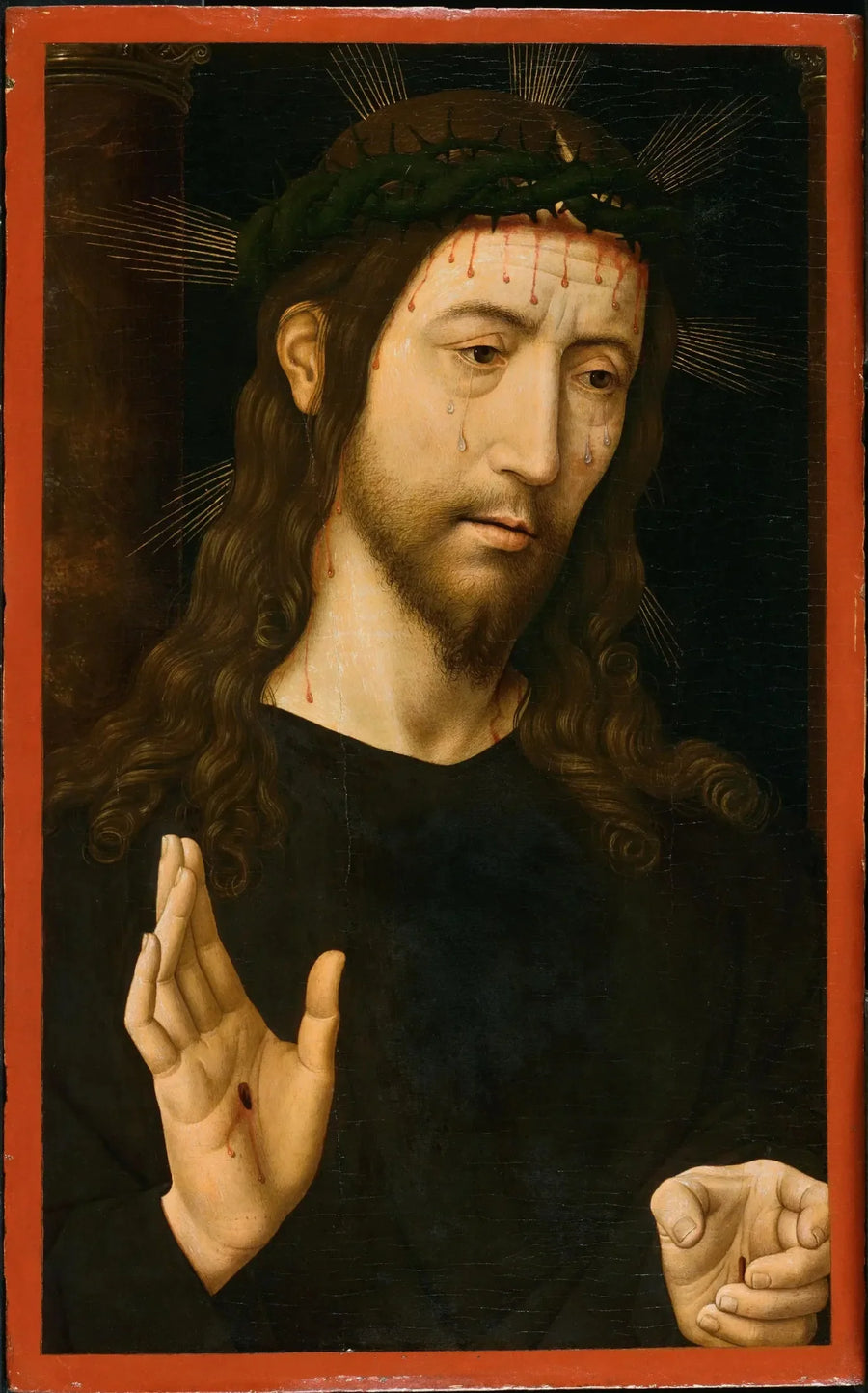 L'Homme de Douleurs (Le Christ couronné d'épines) - Domenico Ghirlandaio