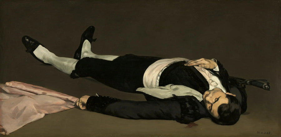 L'Homme mort - Édouard Manet