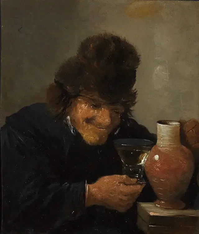 L'homme qui boit - David Teniers le Jeune