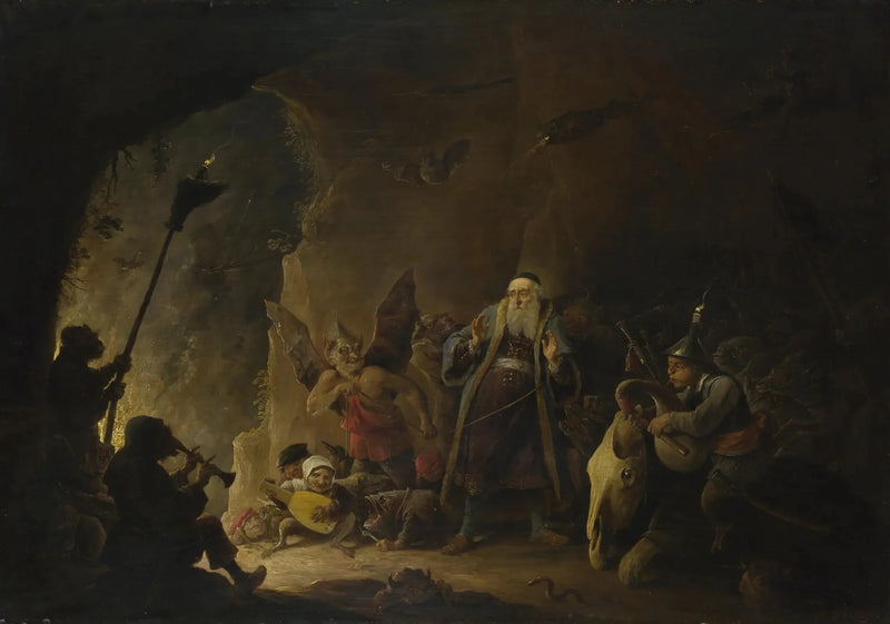 L'homme riche conduit en enfer - David Teniers le Jeune