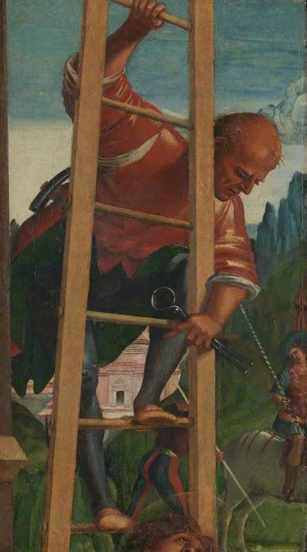 L'homme sur une échelle - Luca Signorelli