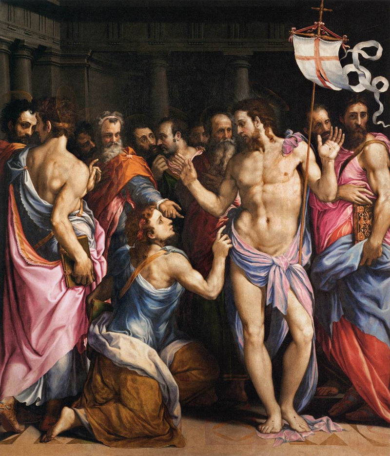 L'Incrédulité de saint Thomas - Francesco Salviati