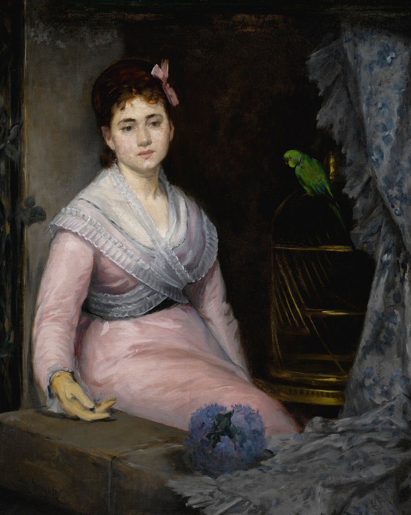 L'indolence - Eva Gonzalès